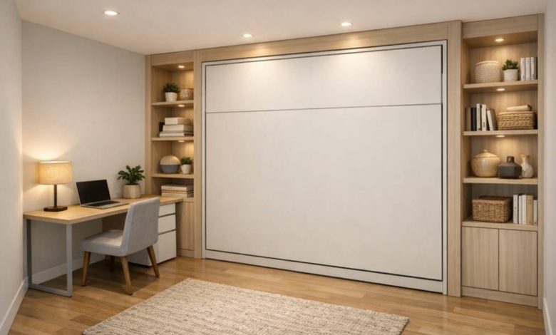 Cómo montar un dormitorio de invitados en un piso pequeño: soluciones abatibles que funcionan