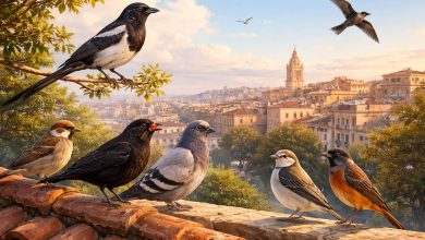 Las 15 aves urbanas más comunes en España y cómo identificarlas