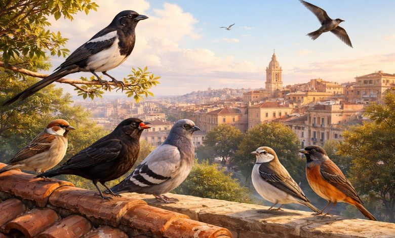 Las 15 aves urbanas más comunes en España y cómo identificarlas